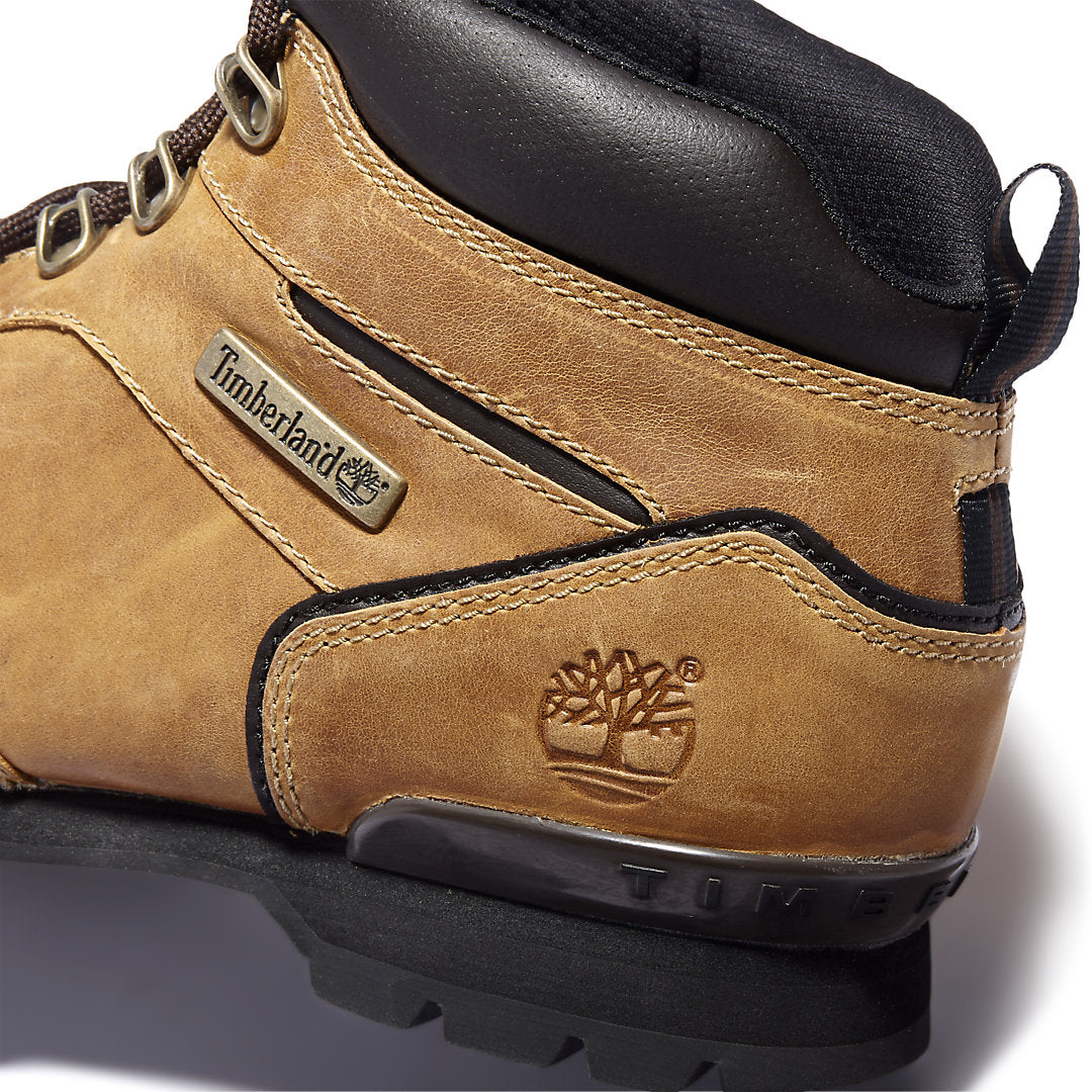 Timberland Mens Splitrock Nubuck Mid Hiker for Men in Yellow