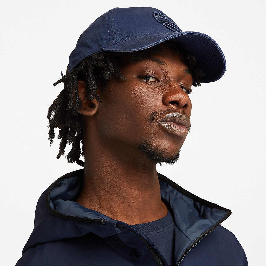 Timberland Mens Soundview Cotton Canvas Cap for Men in Navy