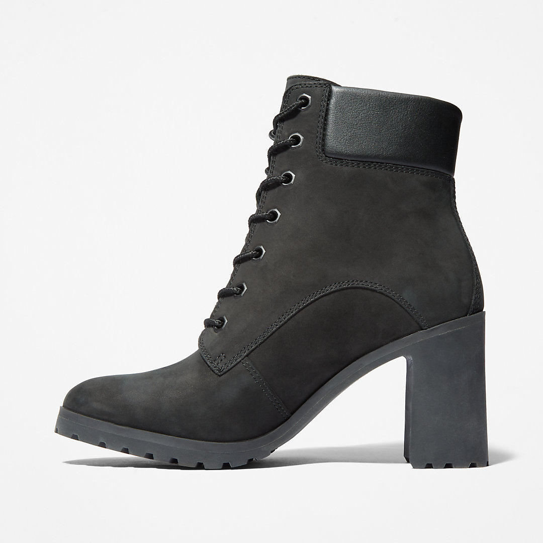 Timberland Womens Allington 6 Inch Lace-Up Boot for Women in Black