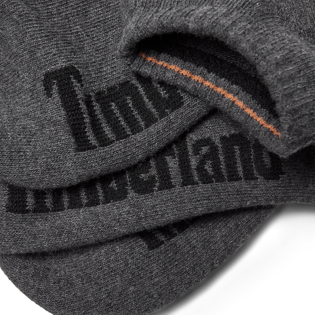 Timberland Mens Stratham 3-pack No-show Sport Socks for Men in Grey