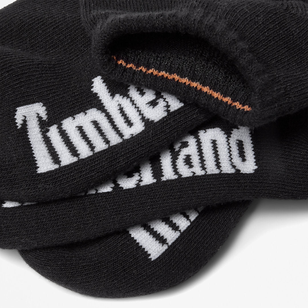 Timberland Womens Three Pair Stratham Socks for Women in Black