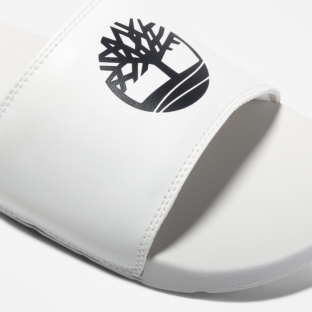 Timberland Mens Playa Sands Slide Sandal for Men in White