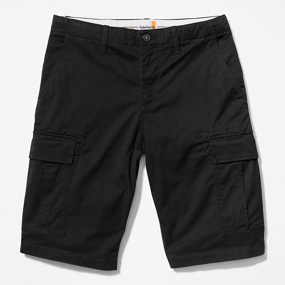 Timberland Mens Cargo Shorts for Men in Black