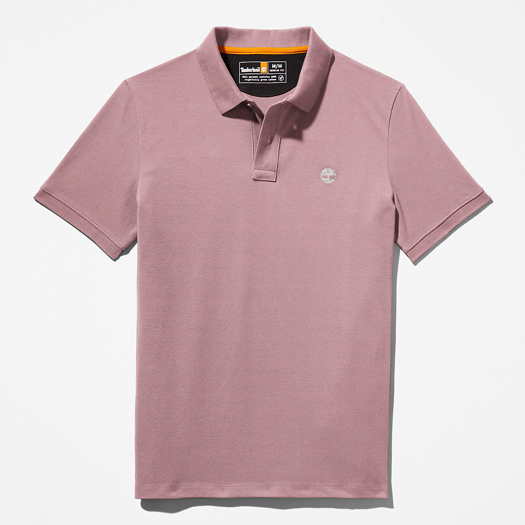 Timberland Mens Millers River Pique Polo Shirt for Men in Purple
