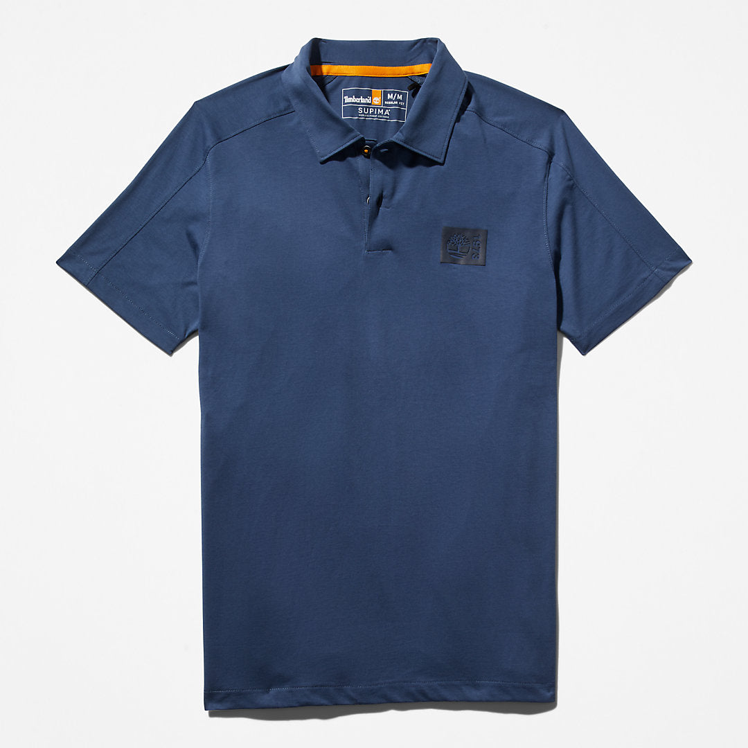 Timberland Mens TimberFresh™ Supima® Cotton Polo Shirt for Men in Blue