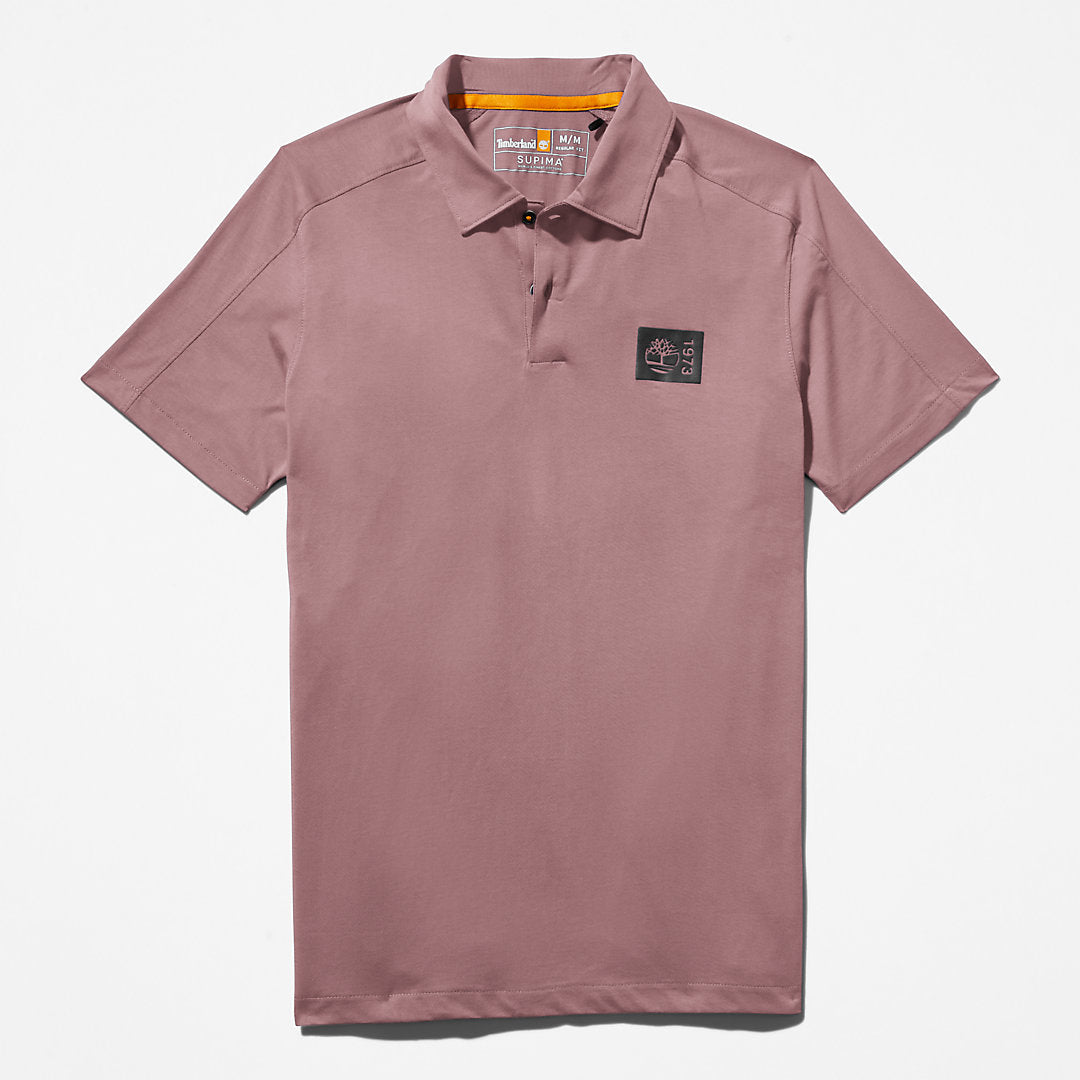 Timberland Mens TimberFresh™ Supima® Cotton Polo Shirt for Men in Pink