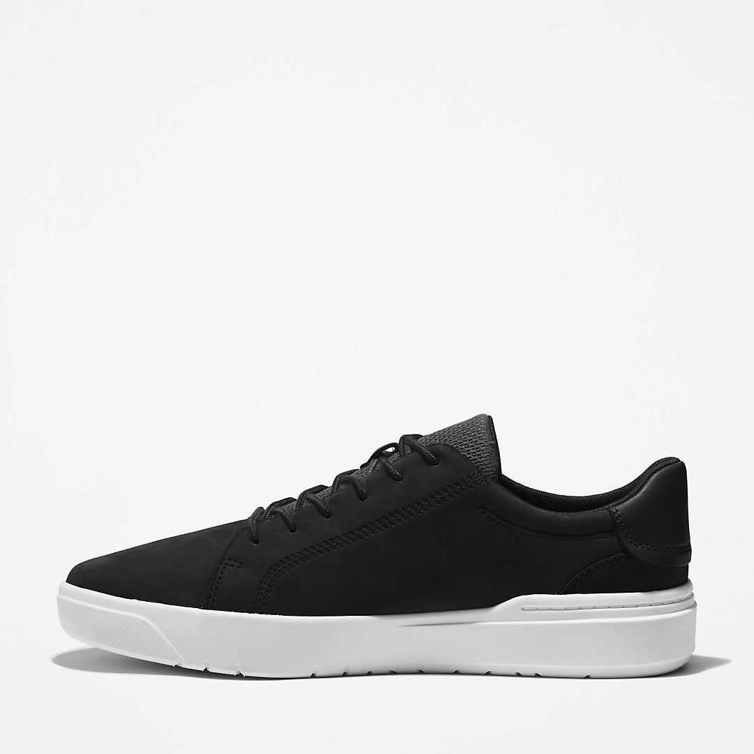 Timberland Mens Seneca Bay Leather Trainer for Men in Black