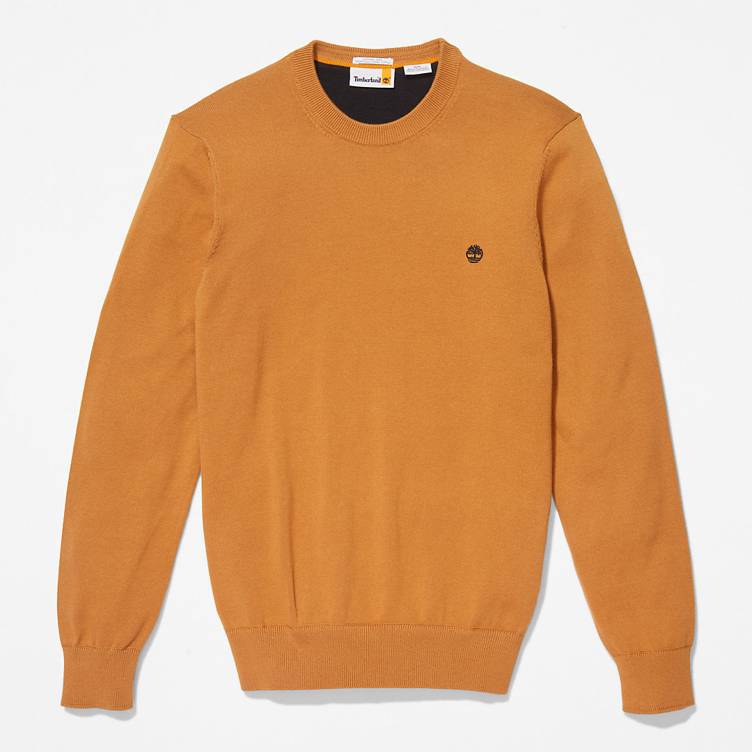 Timberland Mens Williams River Organic Cotton Sweater for Men in Yellow