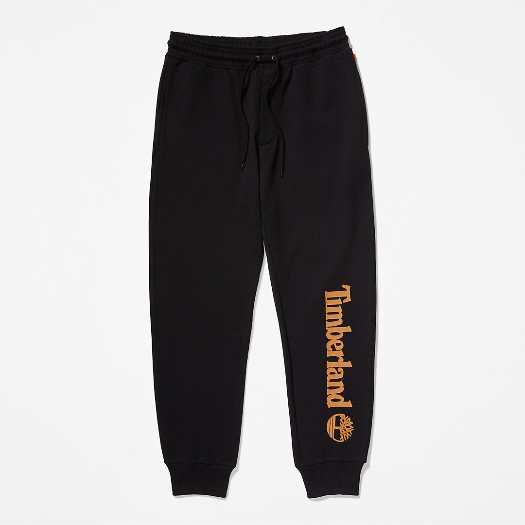 Timberland Mens Core Logo Sweatpants for Men in Black