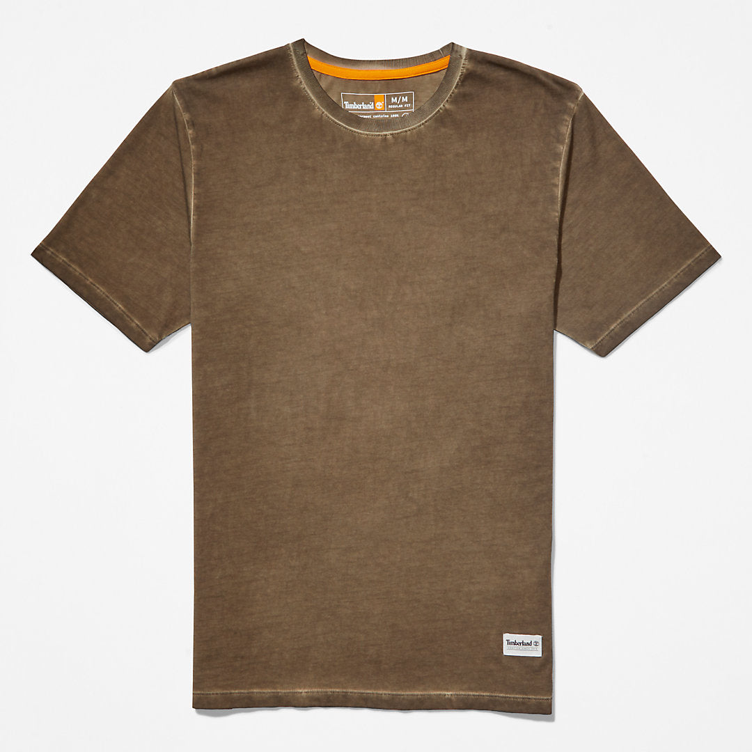 Timberland Mens Lamprey River T-shirt for Men in Dark Green