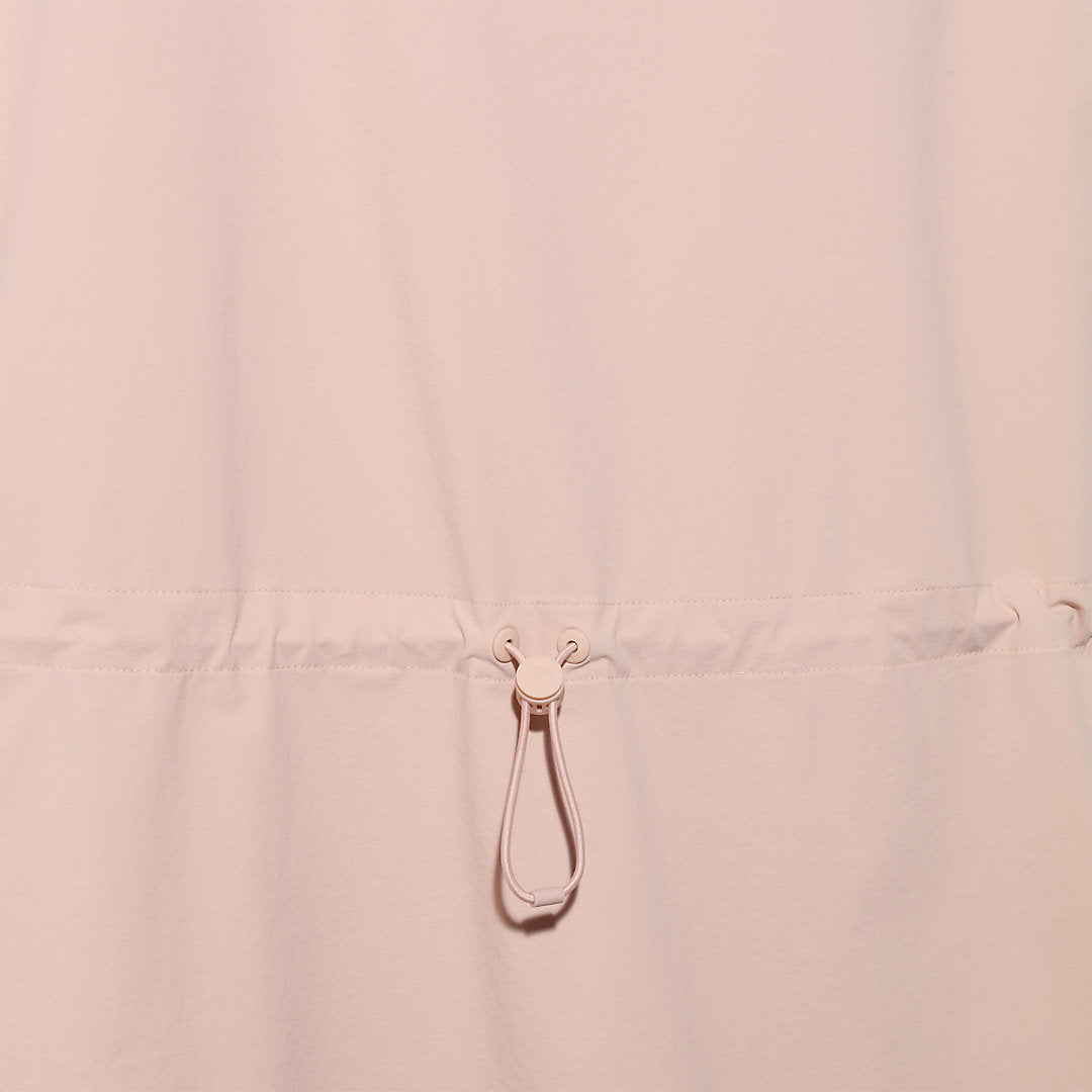 Timberland Womens Drawstring T-Shirt Dress for Women in Light Pink