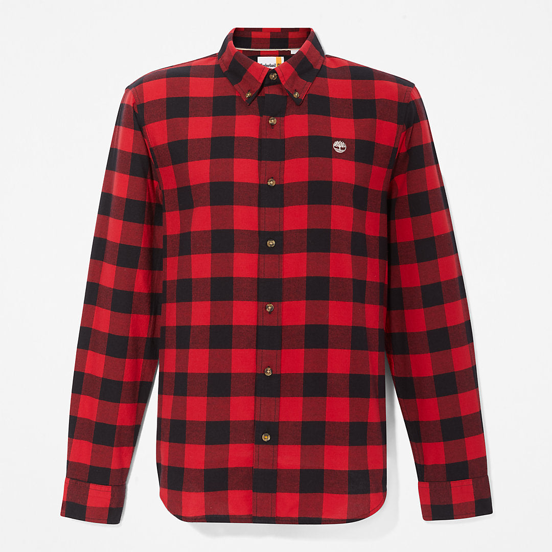 Timberland Mens Mascoma River Check Shirt for Men in Red