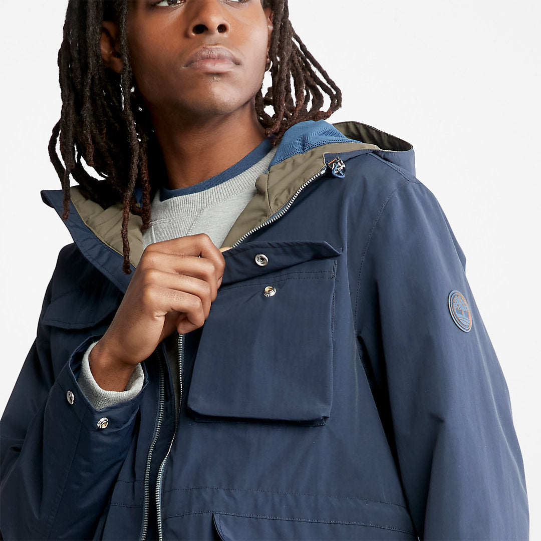 Timberland Mens Coastal Cool Bomber Jacket for Men in Navy