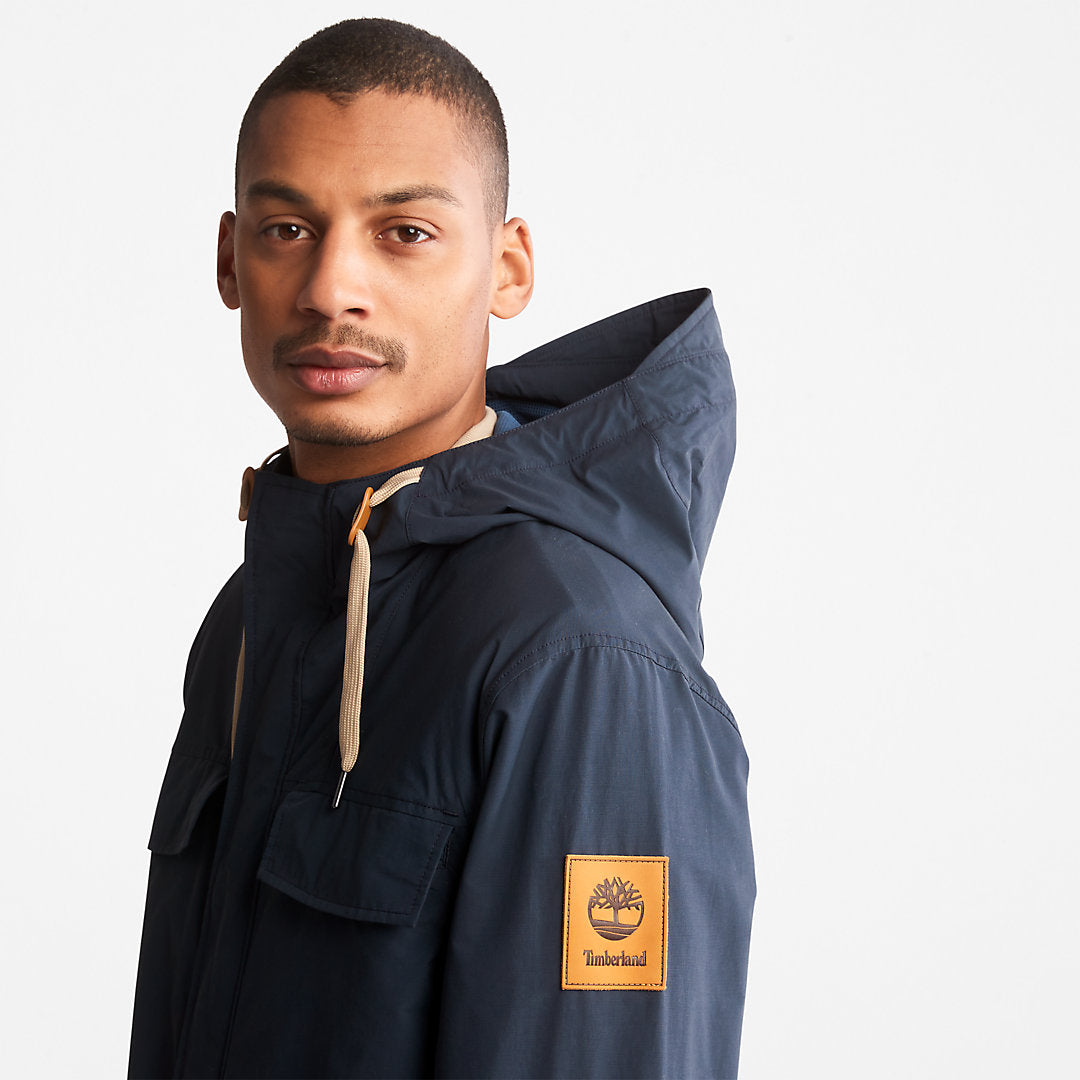 Timberland Mens Outdoor Heritage Field Parka for Men in Navy