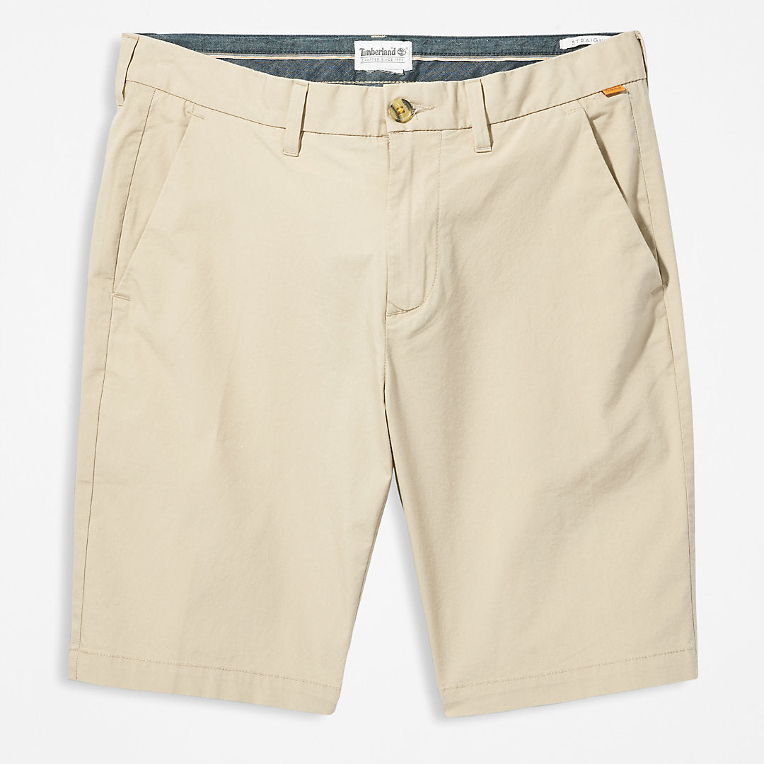 Timberland Mens Squam Lake Lightweight Shorts for Men in Beige