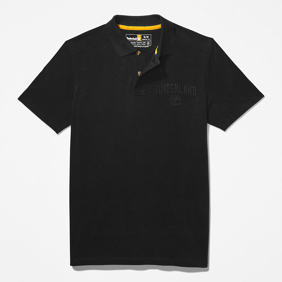Timberland Mens Outdoor Heritage EK+ Polo Shirt for Men in Black