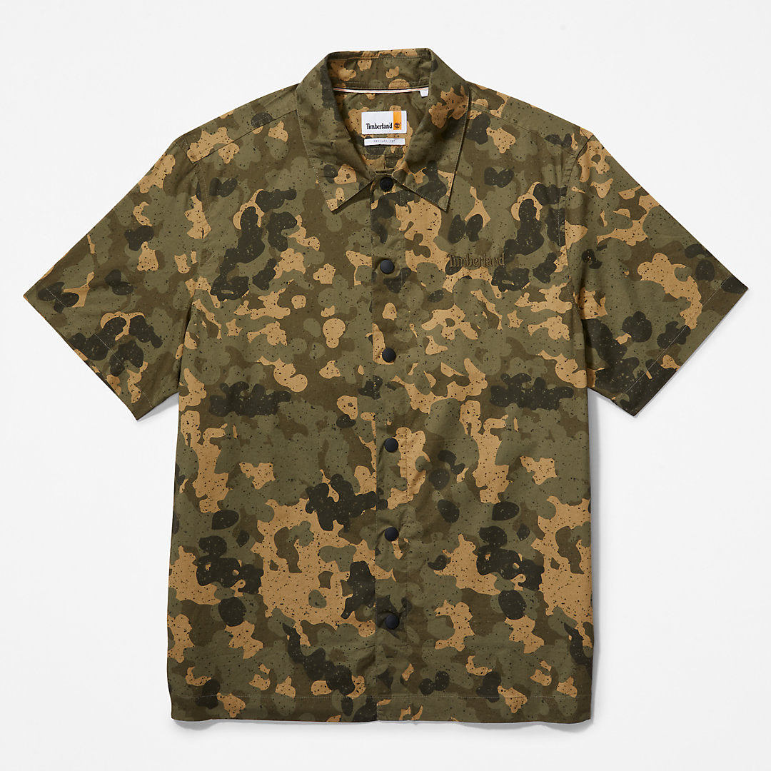 Timberland Mens Outdoor Heritage All-Over Print Shirt for Men in Camo