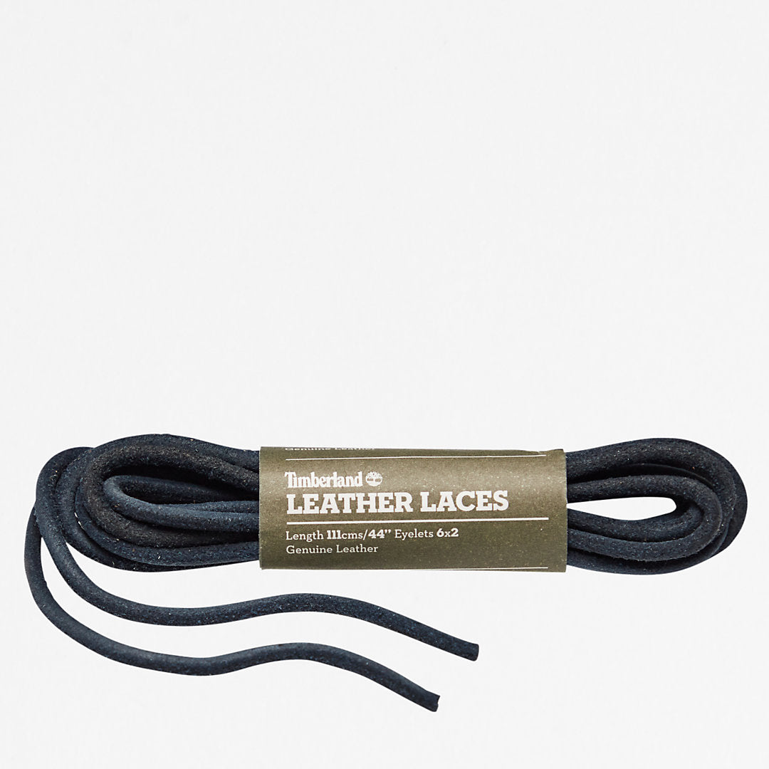 Timberland Mens 44-inch Round Rawhide Replacement Laces in Navy
