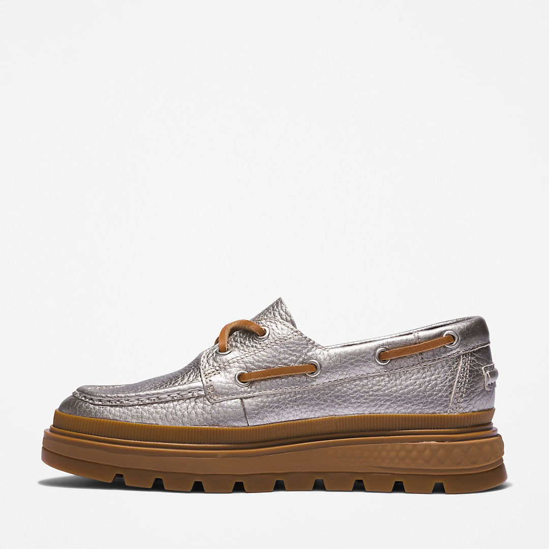 Timberland Womens GreenStride™ Ray City Boat Shoe for Women in Silver