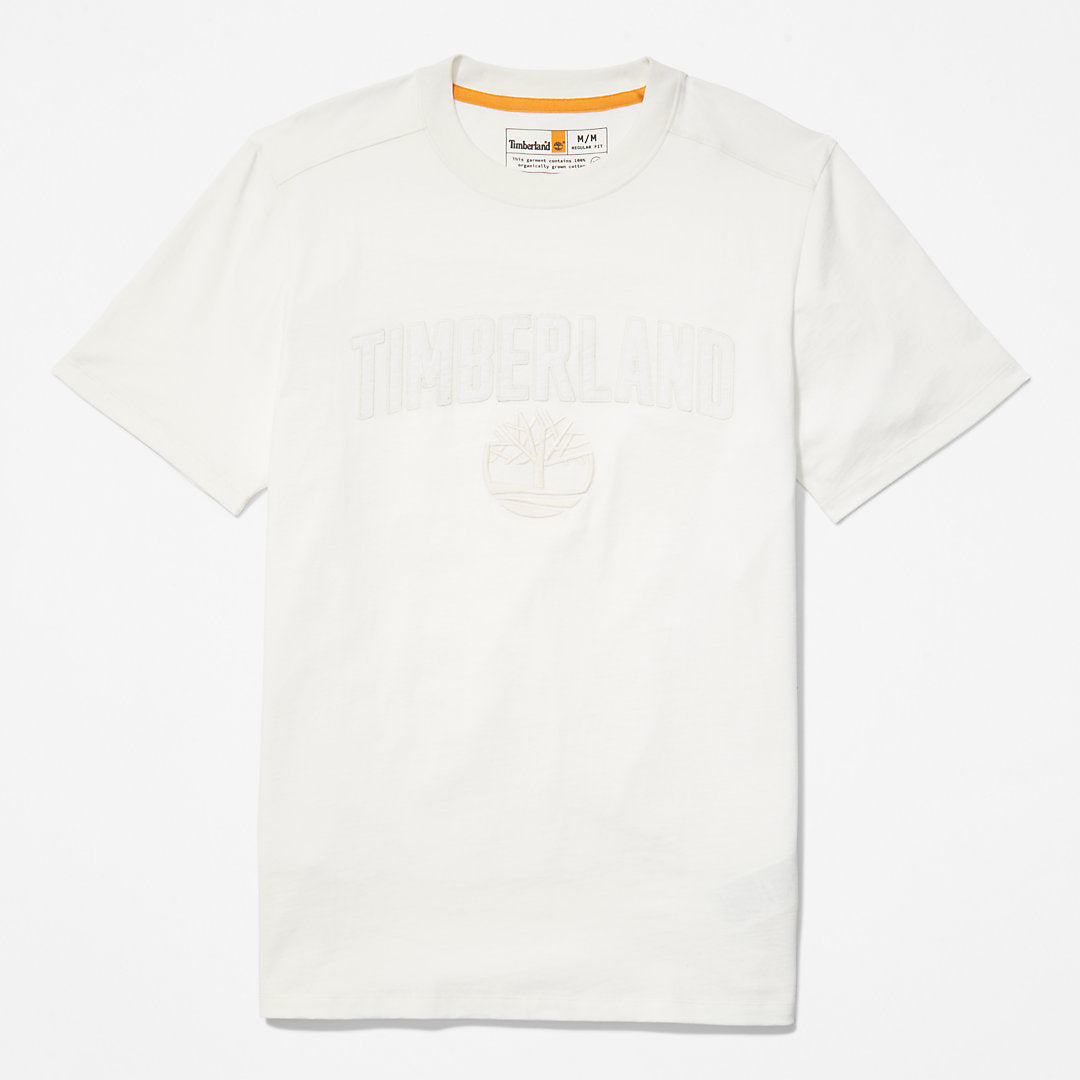 Timberland Mens Outdoor Heritage EK+ Graphic T-Shirt for Men in White