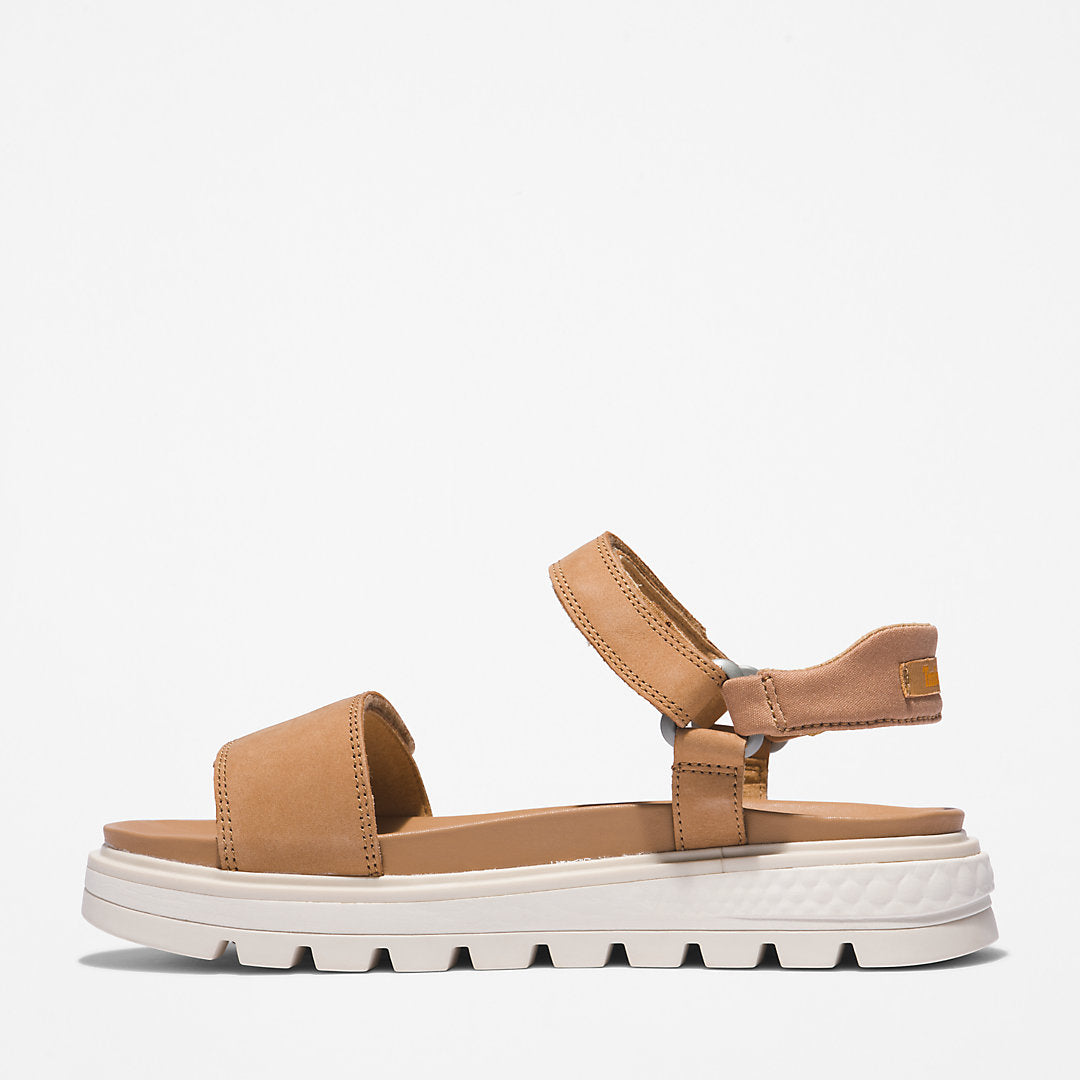 Timberland Womens Ray City Ankle Strap Sandal for Women in Brown