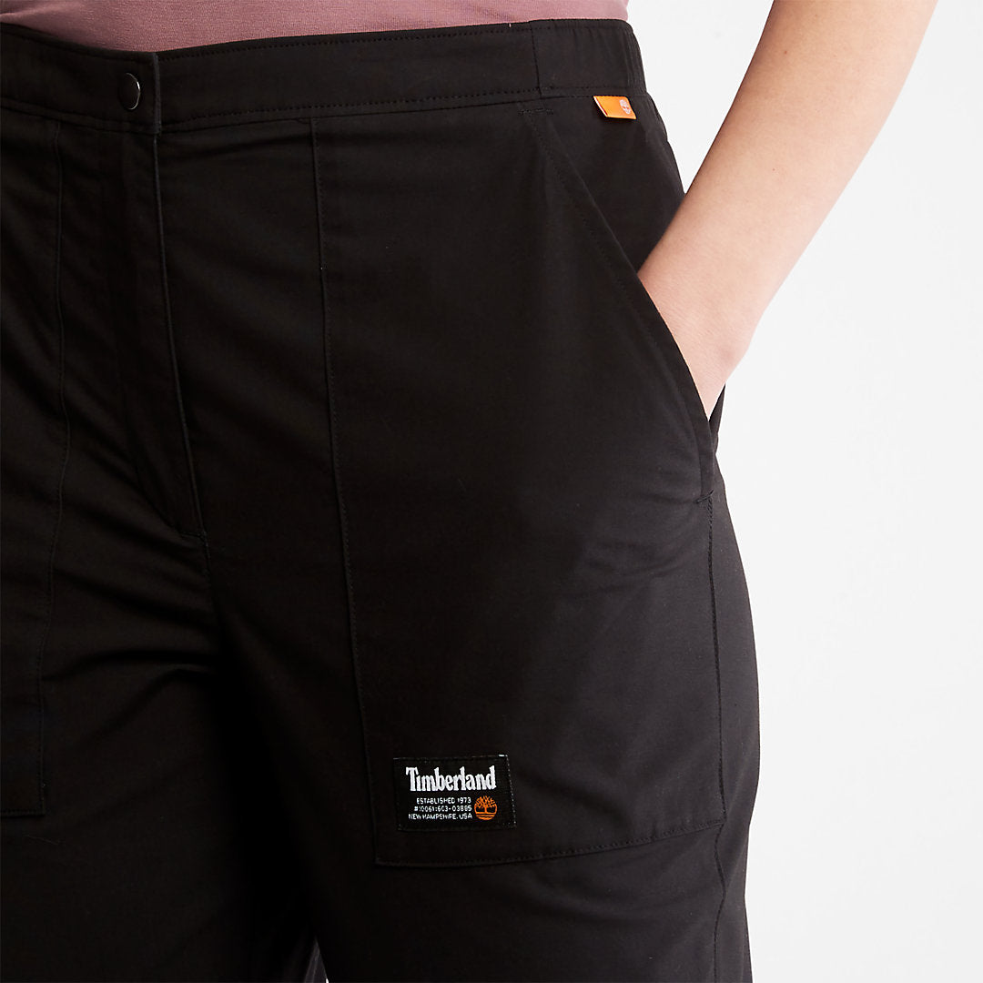 Timberland Womens Progressive Utility Pants for Women in Black