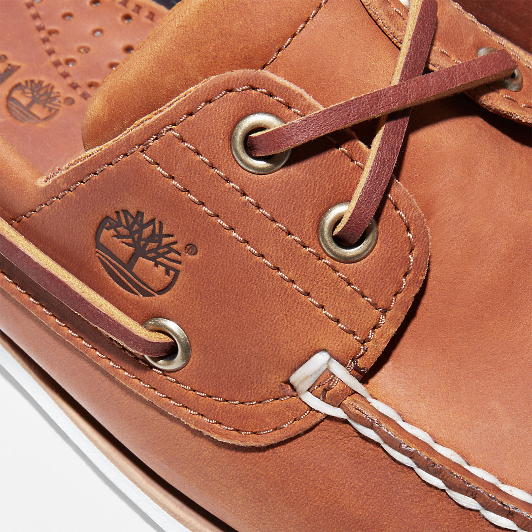 Timberland Mens Classic Boat Shoe for Men in Orange