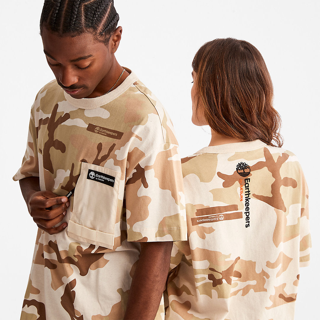 Timberland Mens Earthkeepers® by Raeburn Utility T-Shirt in Camo