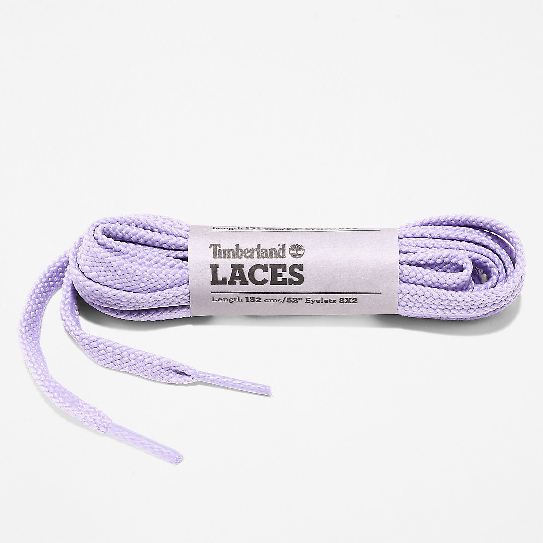 Timberland Mens 132cm/52” Flat Replacement Laces in Purple