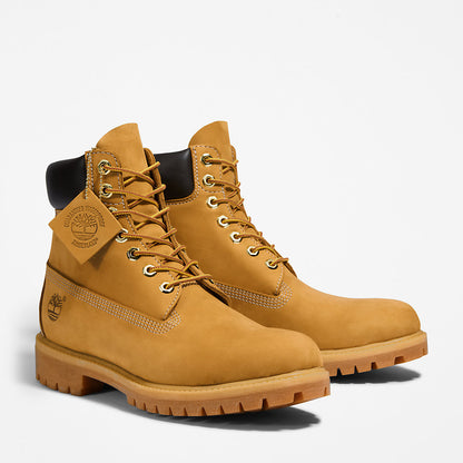 Timberland Mens Premium 6 Inch Boot for Men in Yellow