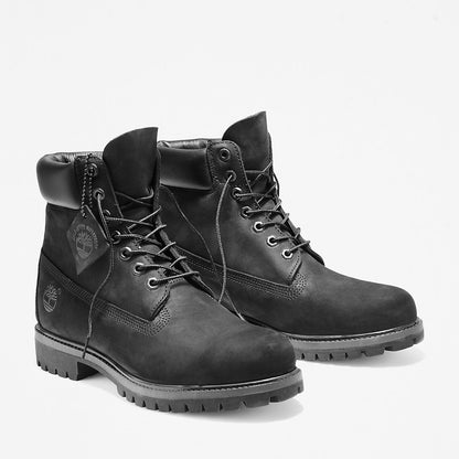 Timberland Mens Premium 6 Inch Boot for Men in Black