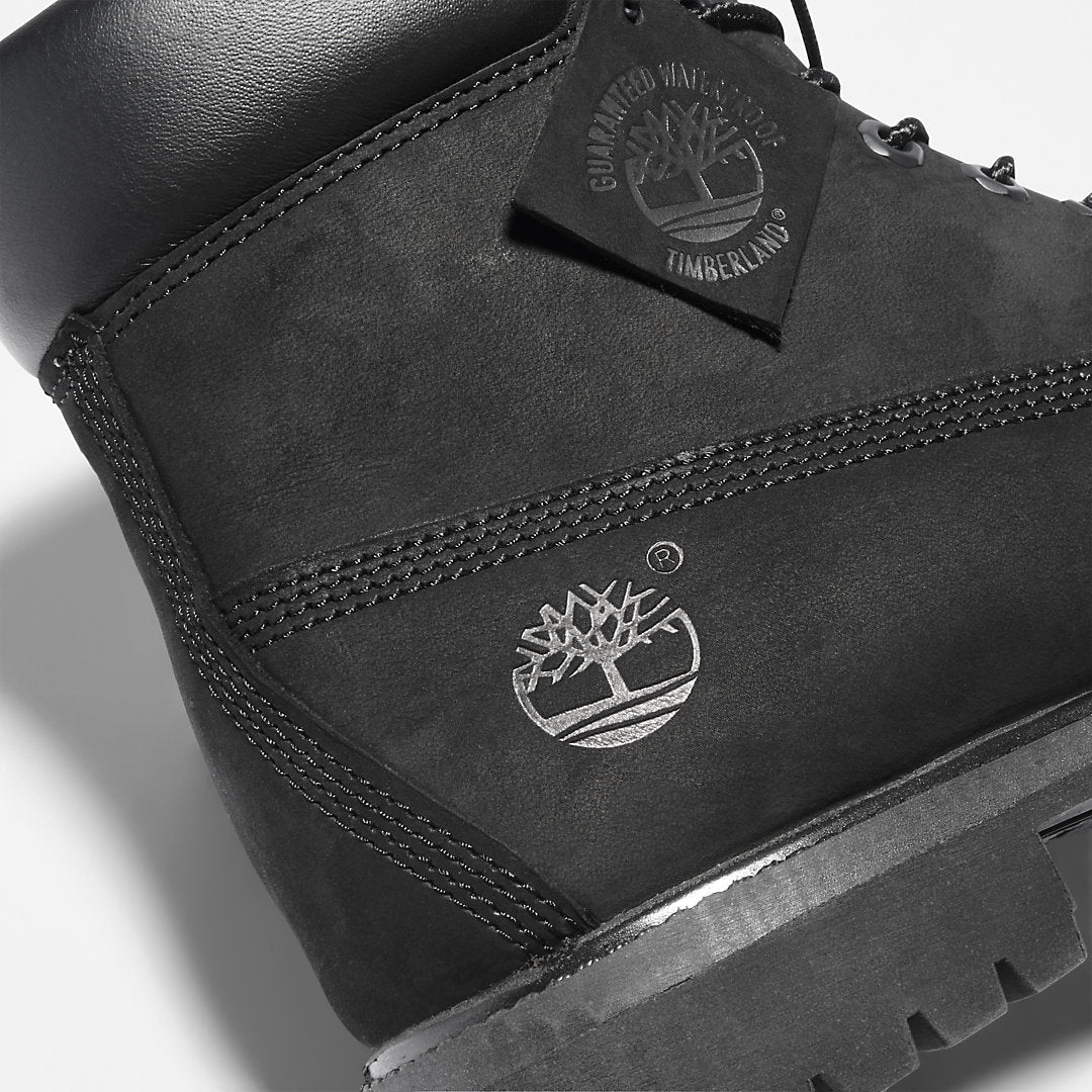 Timberland Mens Premium 6 Inch Boot for Men in Black