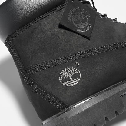 Timberland Mens Premium 6 Inch Boot for Men in Black