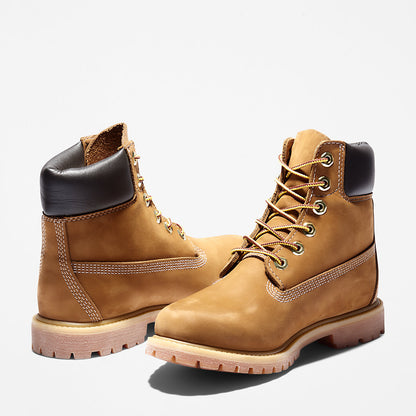 Timberland Womens Women's Timberland® Premium 6-Inch Waterproof Boots in Brown