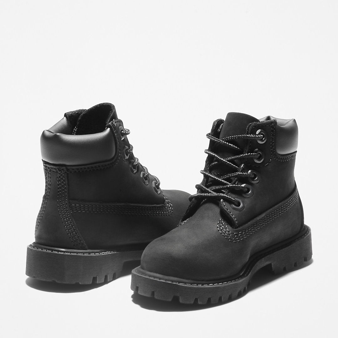 Timberland Kids Premium 6 Inch Boot for Toddler in Black