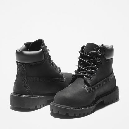 Timberland Kids Premium 6 Inch Boot for Toddler in Black