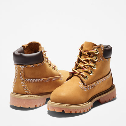 Timberland Kids Premium 6 Inch Boot for Toddler in Yellow