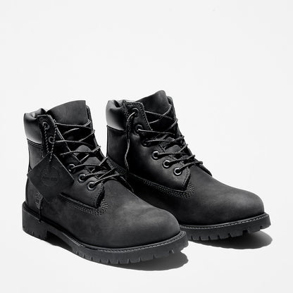 Timberland Kids Premium 6 Inch Boot for Junior in Black