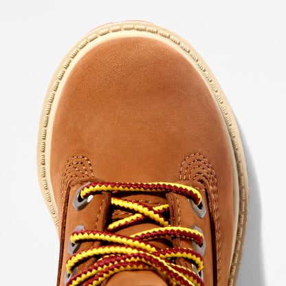 Timberland Kids Premium 6 Inch Boot for Toddler in Brown