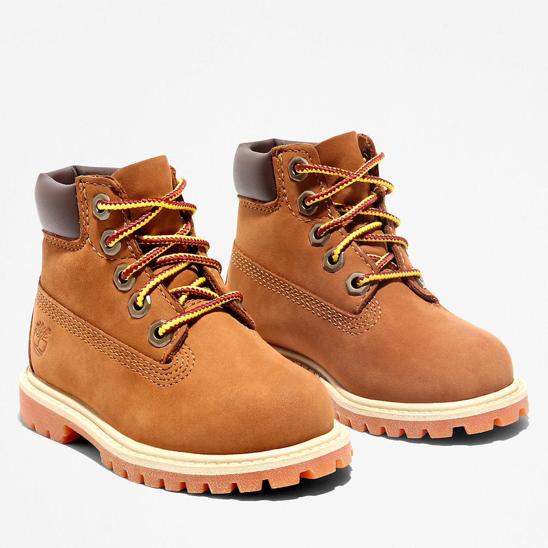 Timberland Kids Premium 6 Inch Boot for Toddler in Brown