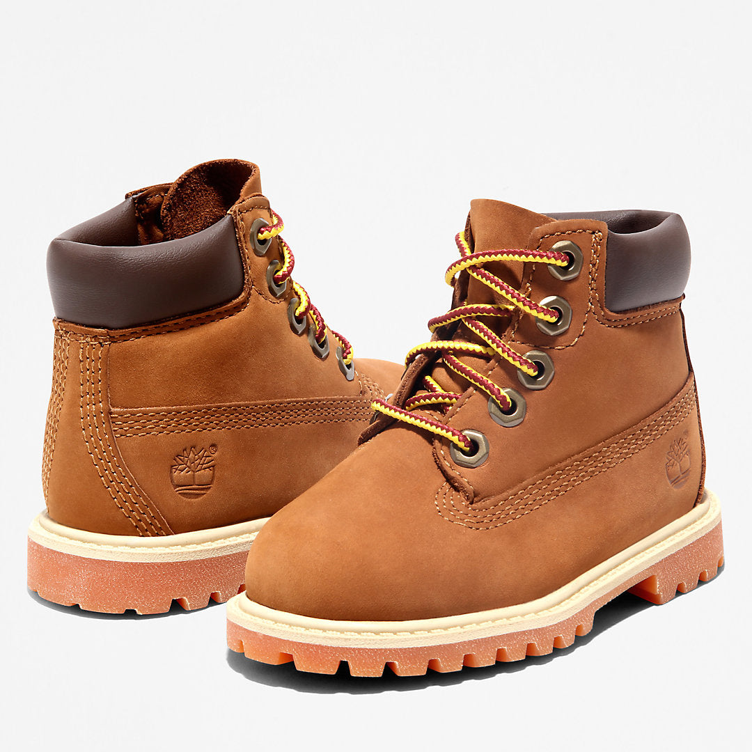 Timberland Kids Premium 6 Inch Boot for Toddler in Brown