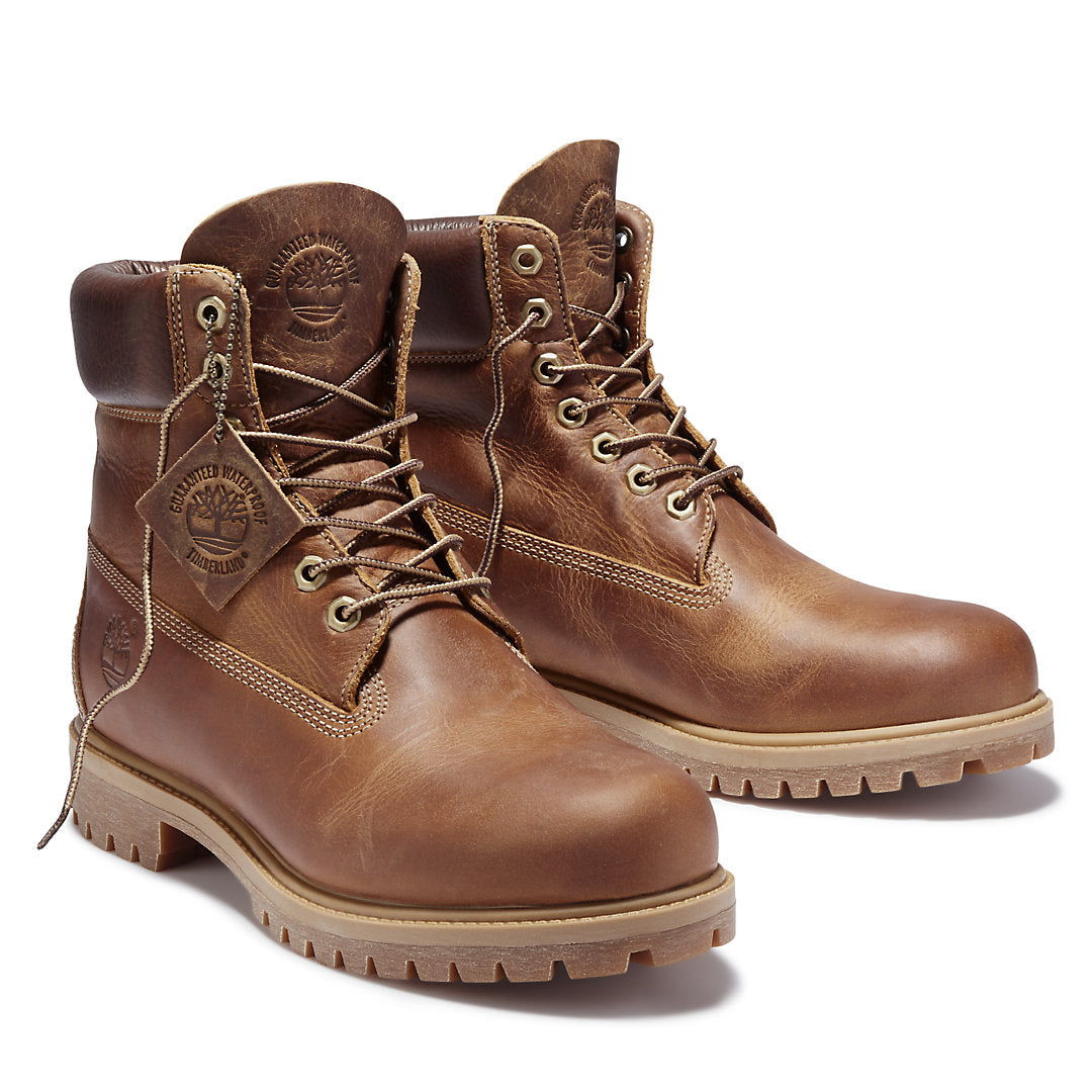 Timberland Mens Timberland® Premium Heritage 6 Inch Boot for Men in Light Brown