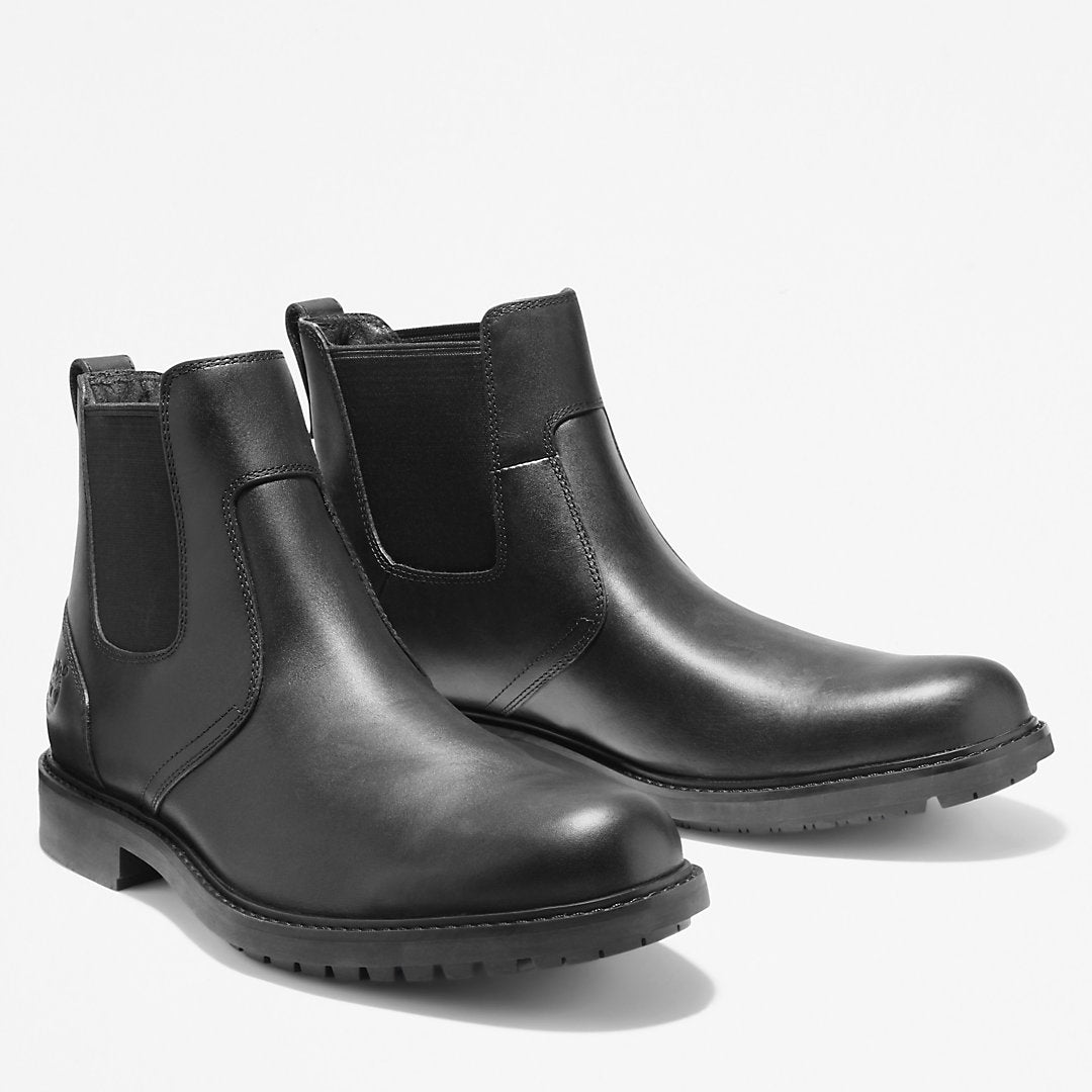 Timberland Mens Stormbucks Chelsea Boot for Men in Black
