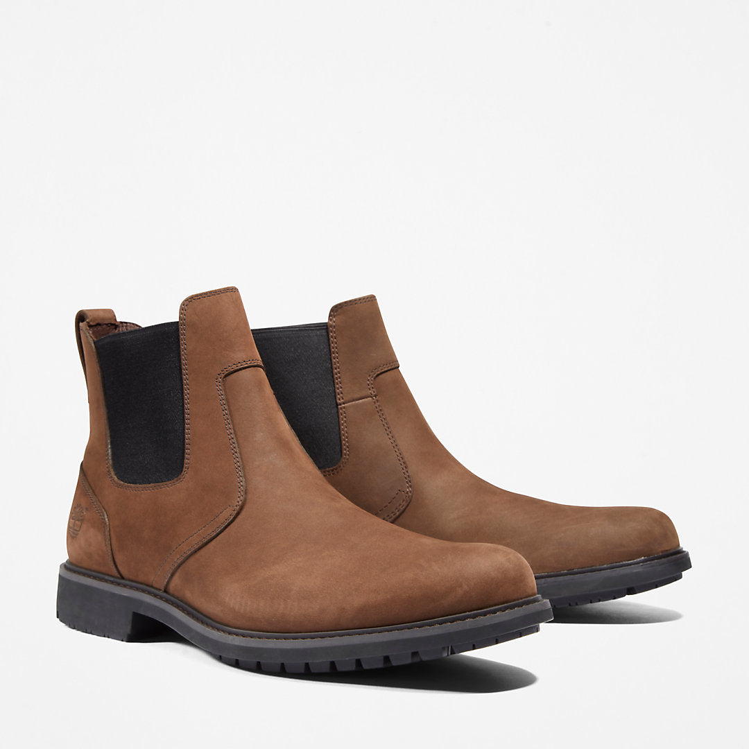 Timberland Mens Stormbucks Chelsea Boot for Men in Brown