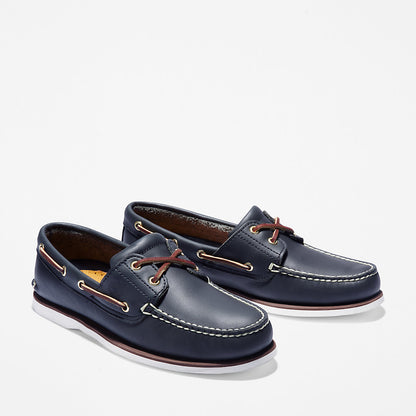 Timberland Mens Classic Boat Shoe for Men in Blue