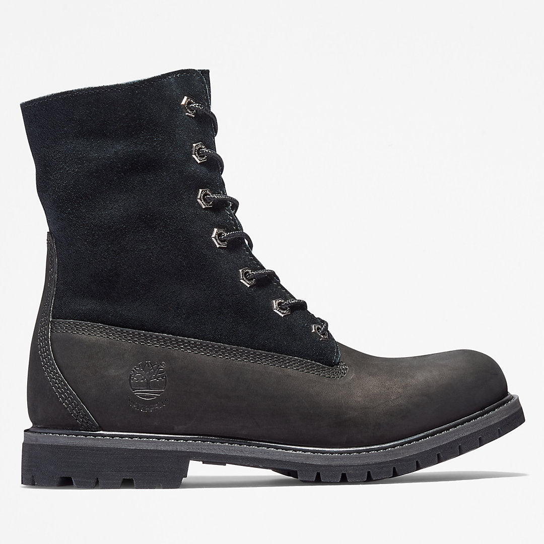 Timberland Womens Timberland® Authentic Fold-over Boot for Women in Black
