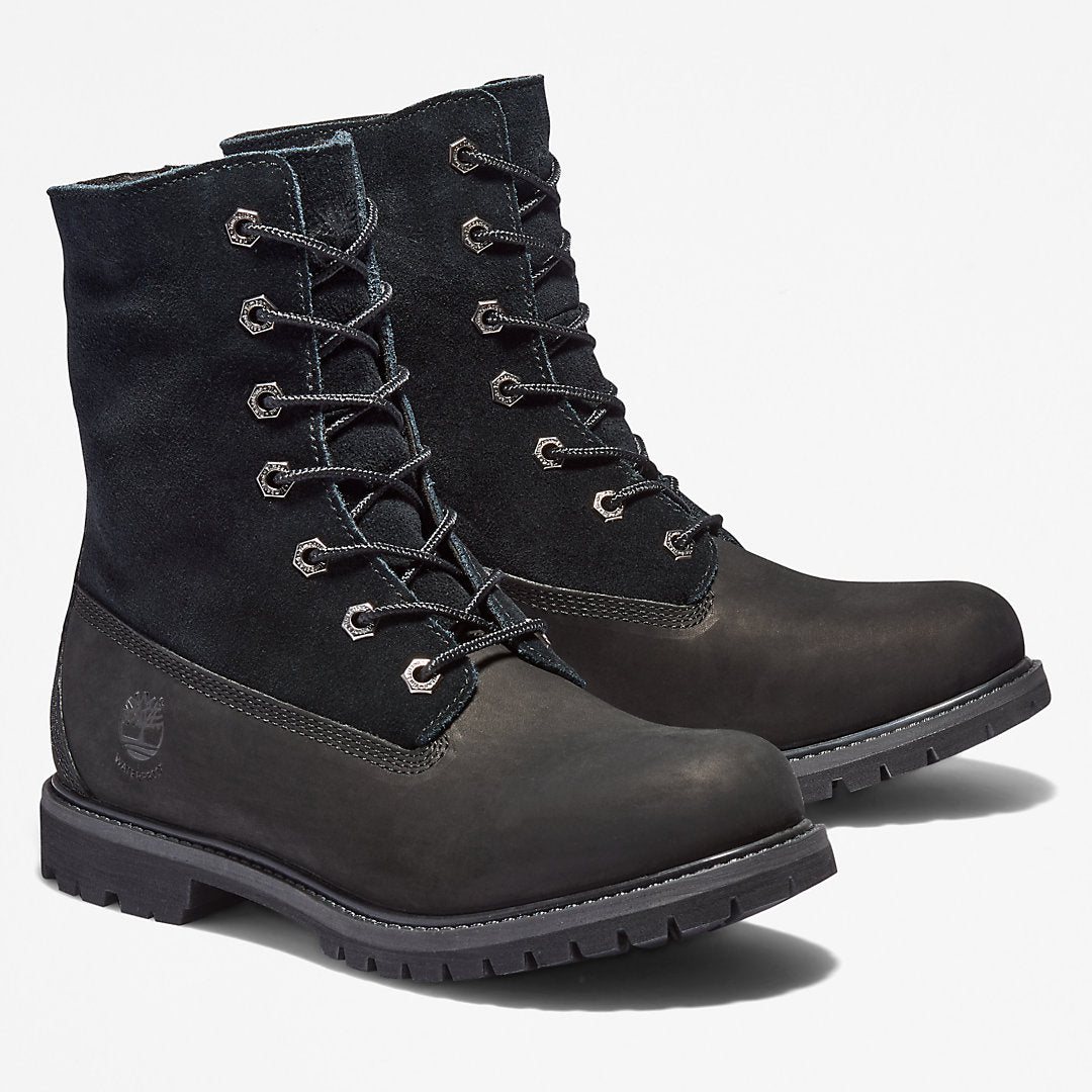 Timberland Womens Timberland® Authentic Fold-over Boot for Women in Black