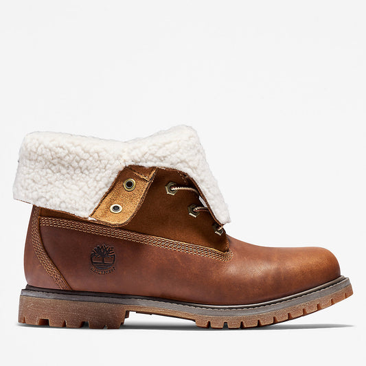Timberland Womens Timberland® Authentic Fold-over Boot for Women in Brown
