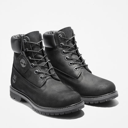 Timberland Womens Premium 6 Inch Boot for Women in Black