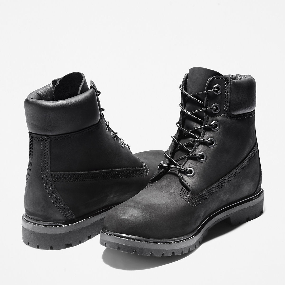 Timberland Womens Premium 6 Inch Boot for Women in Black